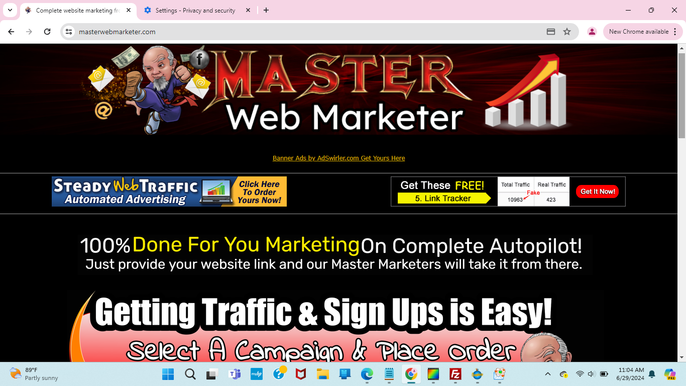 (image for) Masterwebmarketer.com